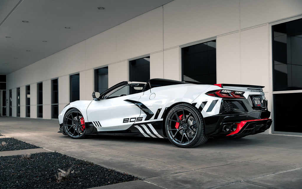 Brink Of Speed Corvette C8 Poster