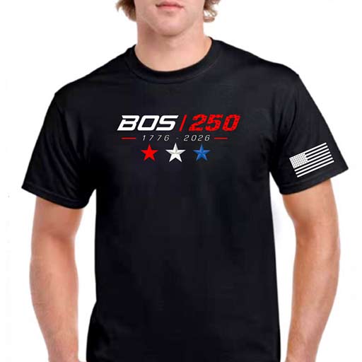 BOS America 250 Corvette Short Sleeve Tee