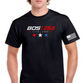 BOS America 250 Corvette Short Sleeve Tee